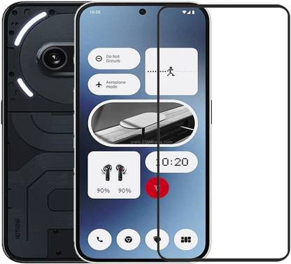 NKCASE Edge To Edge Tempered Glass for Nothing phone (2a), Nothing phone 2a