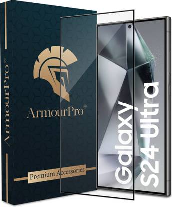 ArmourPro Edge To Edge Tempered Glass for Samsung Galaxy S24 Ultra 5G, Samsung S24 Ultra 5G, Samsung S24 Ultra, Samsung Galaxy S24 Ultra, S24 Ultra 5G