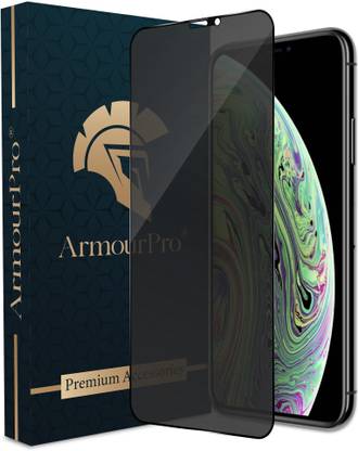 ArmourPro Edge To Edge Tempered Glass for Apple iPhone XS, Apple iPhone XS, Apple iPhone 11 Pro, Privacy Anti Spy Glass with Matte Finish