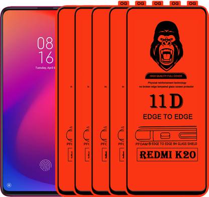 Laxdom Edge To Edge Tempered Glass for Mi K20