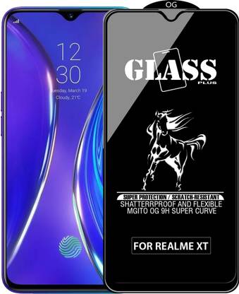 MGito Edge To Edge Tempered Glass for Realme XT