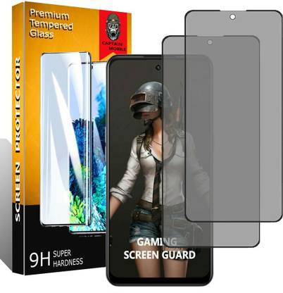 CaptainMobile Edge To Edge Tempered Glass for Redmi Note 12 Pro, Redmi Note 12 Pro Plus 5G, iQOO Neo 6 5G, iQOO 9SE, Oppo Reno 8 Pro, Oneplus 10R, Oneplus 10T, Poco F4 5G, Poco X4 Pro, iQOO Neo 6 SE 5G, iQOO 9 SE 5G, iQOO 7 5G, iQOO 7 Legend 5G, Poco F3, Poco F3 GT 5G, Poco X3, Poco X3 Pro, Redmi Note 11 Pro Plus 5G, Redmi Note 11 Pro Max, Redmi Note 10 Pro, Redmi Note 10 Pro Max, Redmi Note 9 Pro, Redmi Note 9 Pro Max, Poco M2 Pro, Mi 11i (5G), Mi 10i (5G), iQOO Z5 5G, iQOO Neo 5, Xiaomi 11T Pro 5G, Mi 11X, Motorola Edge 20 Pro Matte Ceramic (Flexible) Best For Gaming And Durability (2 screen guard and 2 cleaning kit)
