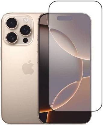 VDAT Edge To Edge Tempered Glass for Apple iPhone 16 Pro, Iphone 16 Pro
