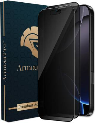ArmourPro Edge To Edge Tempered Glass for iPhone 16 Pro, Apple iPhone 16 Pro, Privacy Anti Spy Glass