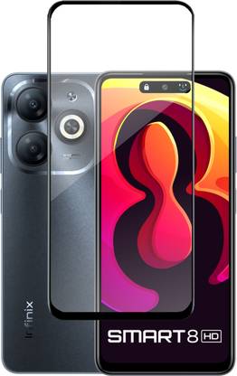 KWINE CASE Edge To Edge Tempered Glass for Infinix SMART 8 HD