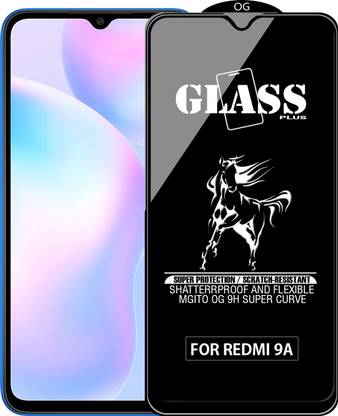 MGito Edge To Edge Tempered Glass for Redmi 9A