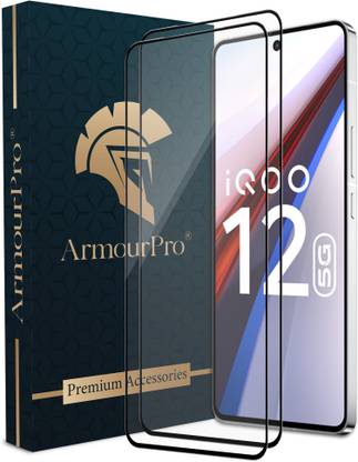 ArmourPro Edge To Edge Tempered Glass for iQOO 12 5G, IQOO 12