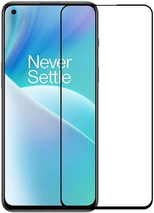 DSR Digital Edge To Edge Tempered Glass for Oneplus Nord 2T 5G, HD Clear, Bubble-Free, Anti-Scratch with Full Screen Coverage & Easy Installation Kit