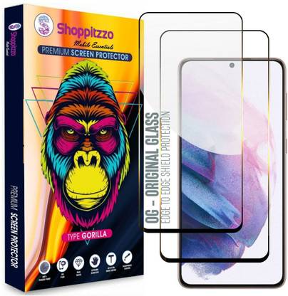 Shoppitzzo Edge To Edge Tempered Glass for Samsung S21 Plus 5G (6.7 Inch)