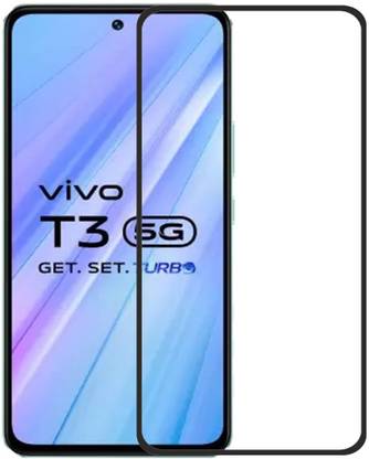 NKCASE Edge To Edge Tempered Glass for Vivo T3 5G