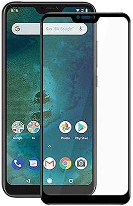 HIE POWER Edge To Edge Tempered Glass for Xiaomi Mi A2 Lite-Gorilla Glass Edge-To-Edge 11D Screen Protector With Installation Kit