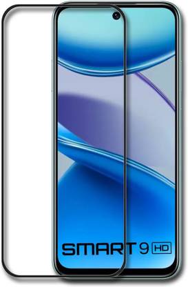 INFINITYWORLD Edge To Edge Tempered Glass for Infinix Smart 9 HD