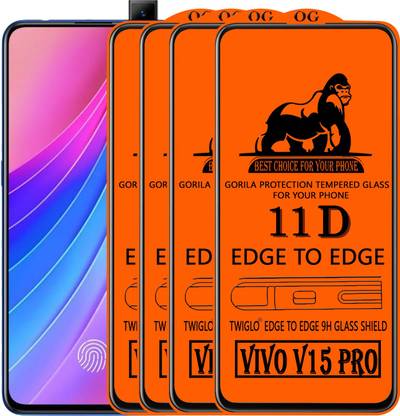 TWIGLO Edge To Edge Tempered Glass for VIVO V15 PRO