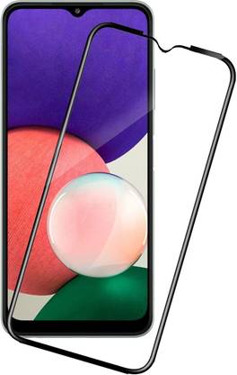 9H Edge To Edge Tempered Glass for Samsung Galaxy A03- Full Screen Coverage [Anti-Scratch] [9H Gorilla] [Free Cleaning Kit Included]