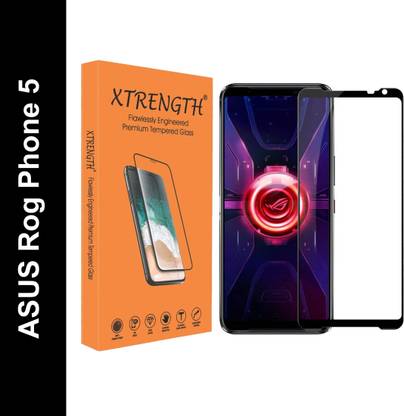 XTRENGTH Edge To Edge Tempered Glass for ASUS Rog Phone 5 Ultimate 5s|5s Pro