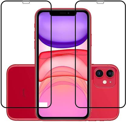 NIMMIKA ENTERPRISES Edge To Edge Tempered Glass for Apple iphone 11(11D Full-Screen Coverage | 9H Hardness for Ultimate Durability | Immersive Clarity with True Colors | Ultra-Thin Profile with Sleek Edges | Case-Friendly Design)