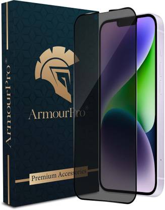 ArmourPro Edge To Edge Tempered Glass for iPhone 14 Plus, Apple iPhone 14 Plus, Apple iPhone 13 Pro Max, (Privacy Anti Spy)