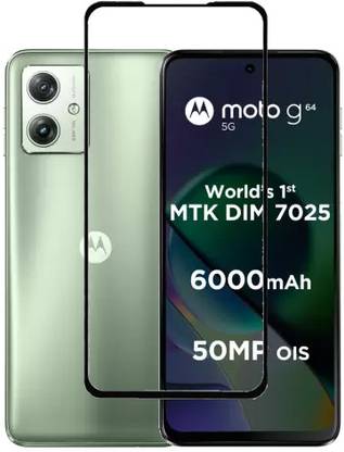 AARERED Edge To Edge Tempered Glass for moto g64 5g, MOTO G64 5G, Motorola g64 5G, MOTOROLA G64 5G, MOTOROLA MOTO G64 5G, Motorola moto G64
