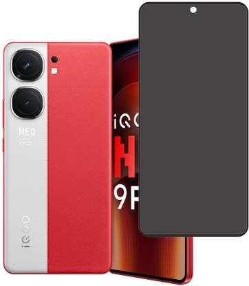 KARTRAY Edge To Edge Tempered Glass for iQOO Neo 9 Pro 5G, Privacy Glass