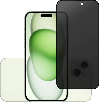 PhoneBukket Edge To Edge Tempered Glass for Apple iPhone 15 Plus Privacy Screen Guard