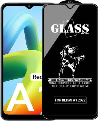 MGito Edge To Edge Tempered Glass for Redmi A1 2022