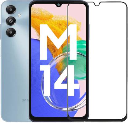 NSTAR Edge To Edge Tempered Glass for Samsung Galaxy M14, Samsung Galaxy M14 4G