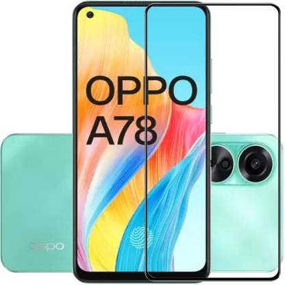 NSTAR Edge To Edge Tempered Glass for OPPO A78, OPPO A78 4G, (F6.43")