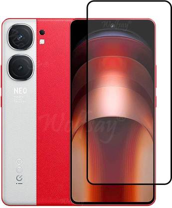 GDBUY Edge To Edge Tempered Glass for iQOO Neo 9 Pro 5G, iQOO Neo 9 Pro, iQ00 Neo 9 Pro 5G, iQ00 Neo 9 Pro