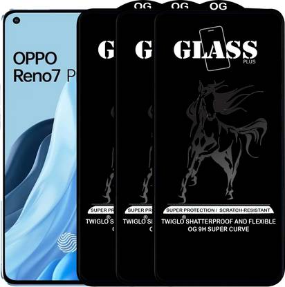 TWIGLO Edge To Edge Tempered Glass for OPPO RENO 7 PRO