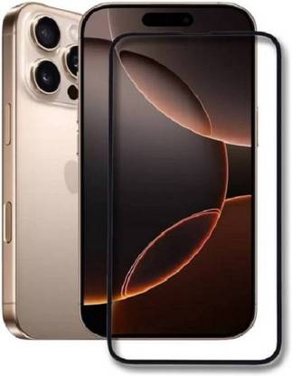 BRENZZ Edge To Edge Tempered Glass for Apple iphone 16 Pro Max
