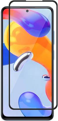 1DOLLAR Edge To Edge Tempered Glass for Redmi Note 11S-Anti Explosion-Tempered Glass/Full Screen Coverage-Edge to Edge/9H Hardness/With Easy Installation Kit