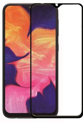 NaturalBuy Edge To Edge Tempered Glass for Samsung Galaxy A10 , Galaxy A10s, Galaxy M10, Galaxy M01s- [Anti-Scratch] [9H Gorilla] [Free Cleaning Kit Included]
