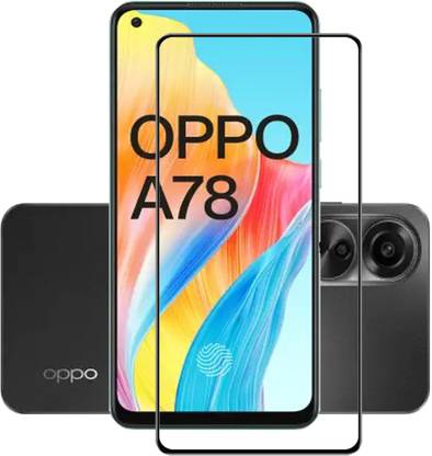 NKCASE Edge To Edge Tempered Glass for OPPO A78, OPPO A78 4G, (F6.43")