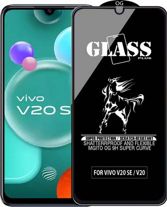 MGito Edge To Edge Tempered Glass for Vivo V20 Se