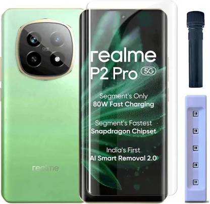 GAURAV Edge To Edge Tempered Glass for Realme p2 Pro