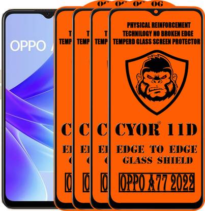 CYOR Edge To Edge Tempered Glass for OPPO A77 2022