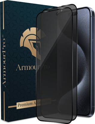 ArmourPro Edge To Edge Tempered Glass for iPhone 15 Pro Max, Apple iPhone 15 Pro Max, iPhone 15 Plus, Apple iPhone 15 Plus