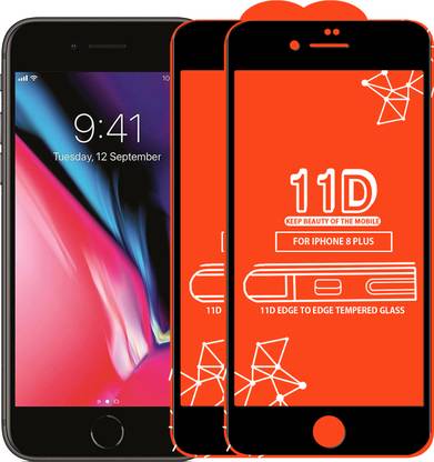 Qyist Edge To Edge Tempered Glass for Apple iPhone 8 Plus