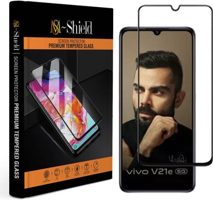 MS-Shield Edge To Edge Tempered Glass for Vivo V21e 5G
