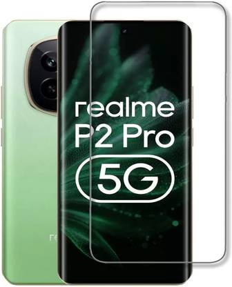 NSTAR Edge To Edge Tempered Glass for Realme P2 Pro 5G, Realme P2 Pro