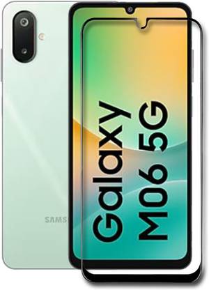 NKCASE Edge To Edge Tempered Glass for Samsung Galaxy M06 5G