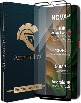ArmourPro Edge To Edge Tempered Glass for Ai+ Nova