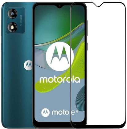 O2MG Edge To Edge Tempered Glass for MOTOROLA e13, MOTO e13