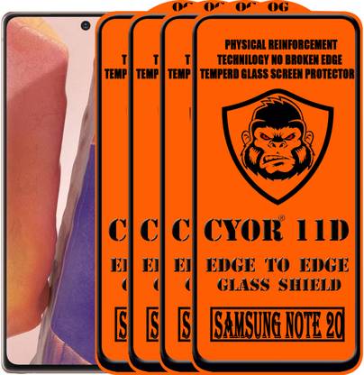 CYOR Edge To Edge Tempered Glass for SAMSUNG NOTE 20