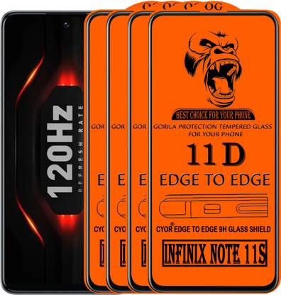 CYOR Edge To Edge Tempered Glass for INFINIX NOTE 11S
