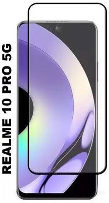 Caseline Edge To Edge Tempered Glass for realme 10 Pro, realme 10 Pro 5G, Realme 10 Pro 5G