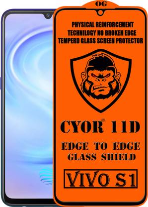 CYOR Edge To Edge Tempered Glass for VIVO S1