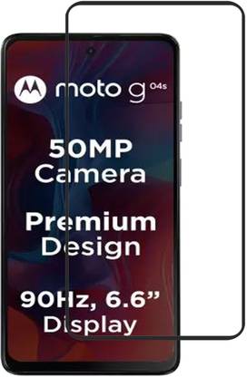 NSTAR Edge To Edge Tempered Glass for Motorola G04s