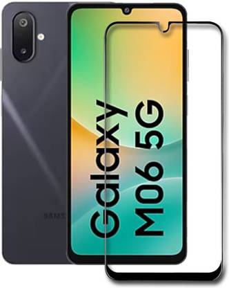 INFINITYWORLD Edge To Edge Tempered Glass for Samsung Galaxy M06 5G