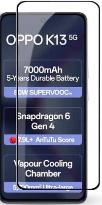 INFINITYWORLD Edge To Edge Tempered Glass for Oppo K13 5G